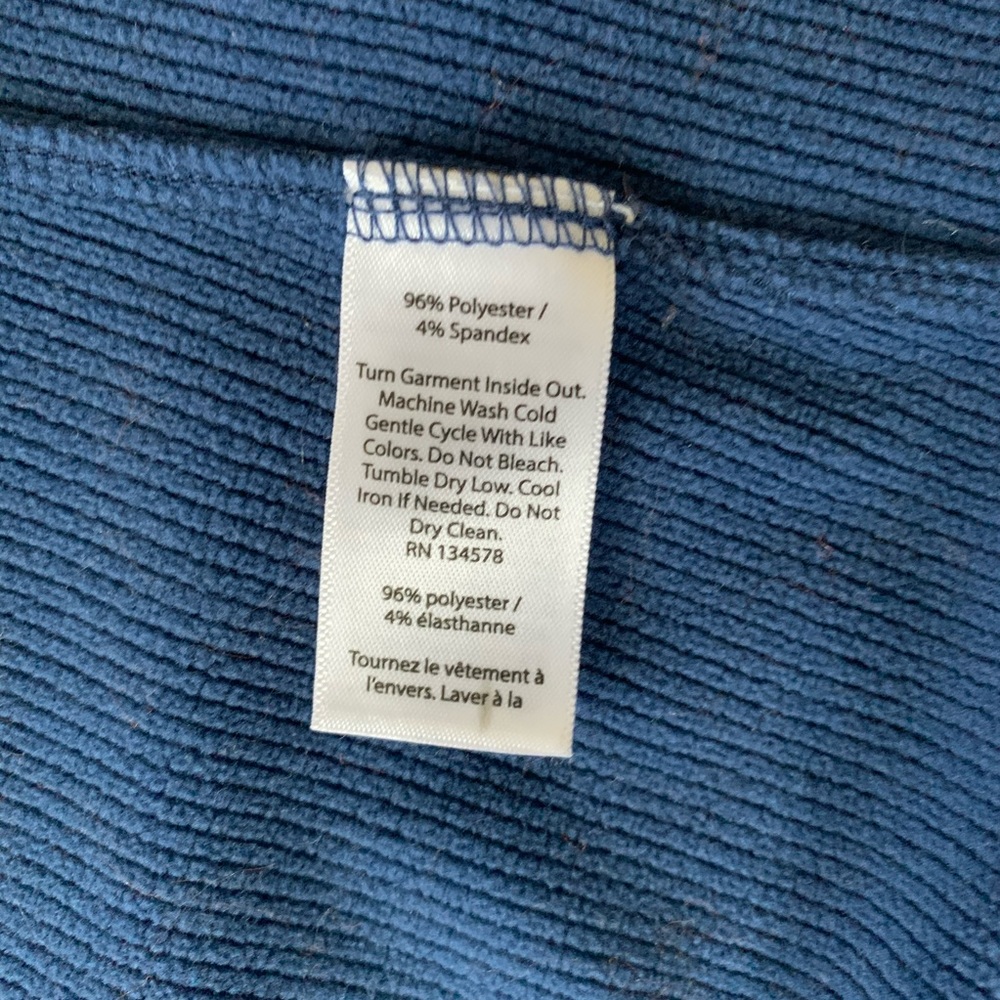 Vineyard Vines Asymmetrical Fleece Jacket Medium - Picture 7 of 7